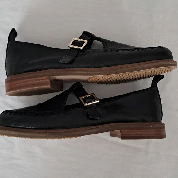 Kelsi Dagger Brooklyn Lou Mary Jane Loafer. Womans 8. Black. NWOT. - Picture 6 of 12